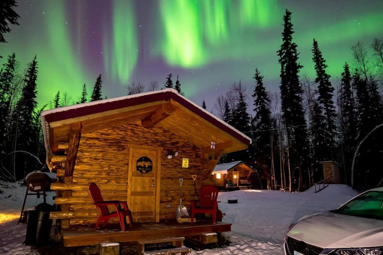 1 Bd. Deluxe Log Dry Cabin| Views Northern Lights! Fairbanks Esterno foto